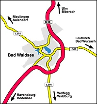 Anfahrt Weinstube Hasen Bad Waldsee