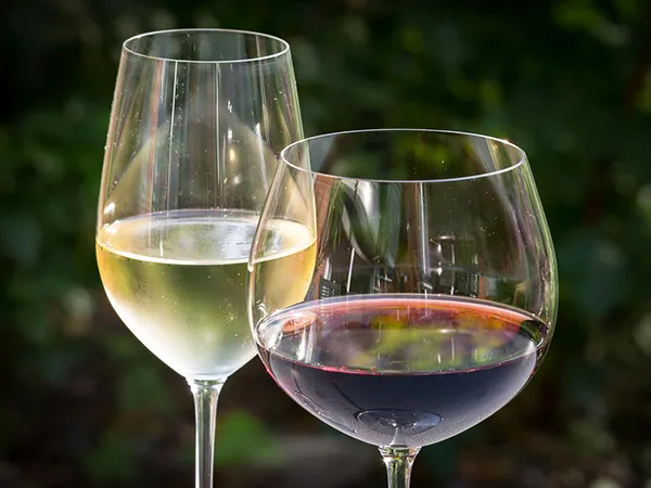 Weine und Sekt in der Weinstube Hasen